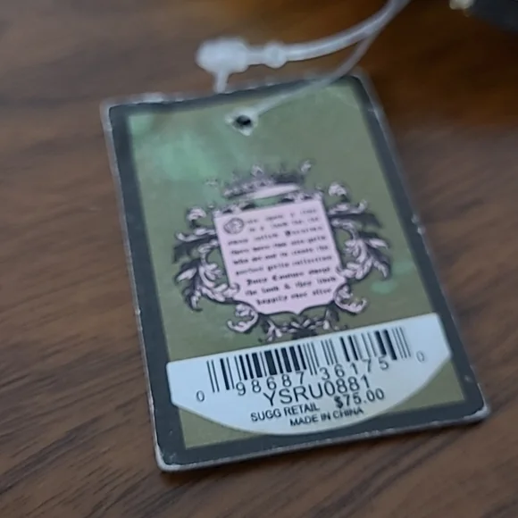 Darling Juicy Couture "Juicy Princess" Mini Wallet, Gold Shine NEW WITH TAGS ♥ - Picture 4 of 7